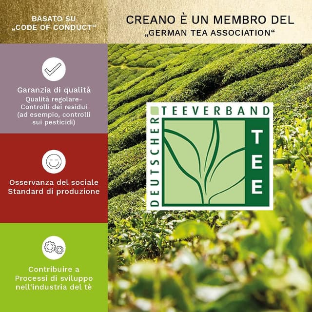 Detalle 2 de Creano 6x Fiori di Tè in Scatola Regalo