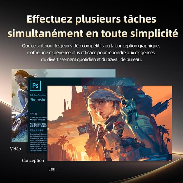 Thumbnail 6 de Mémoire RAM JAZER DDR4 32 Go 3200 MHz