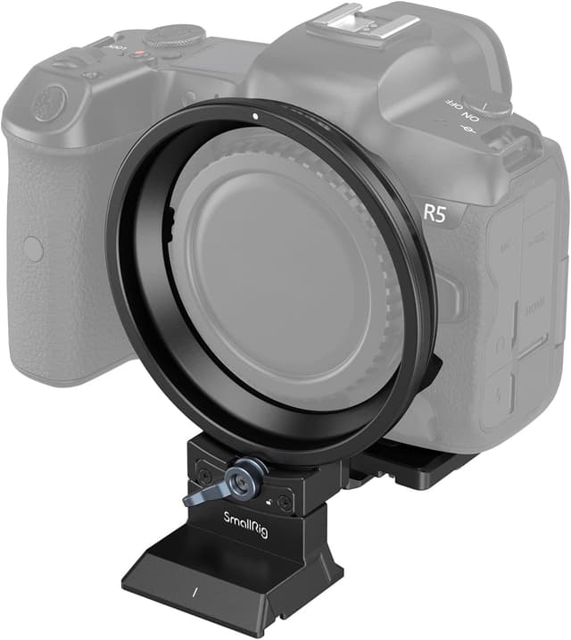 Detalle de SMALLRIG R6 Rotatable Collar Mount (90° drehbare Halterung) für Canon R5 / R6 / R6 Mark II