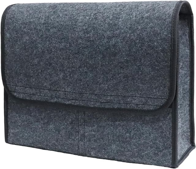 Thumbnail 6 de ENERFERO faltbarer Kofferraum-Organizer aus PU – wasserdicht, rutschfeste Standfläche, vielseitige Aufbewahrungsbox