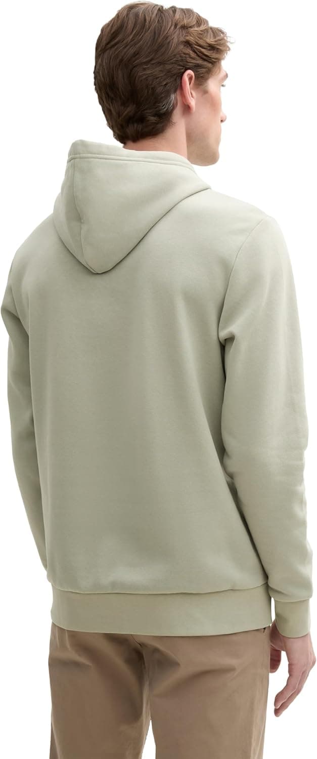 Detalle de TOM TAILOR Maglia di Tuta Uomo con cappuccio e tasca a marsupio