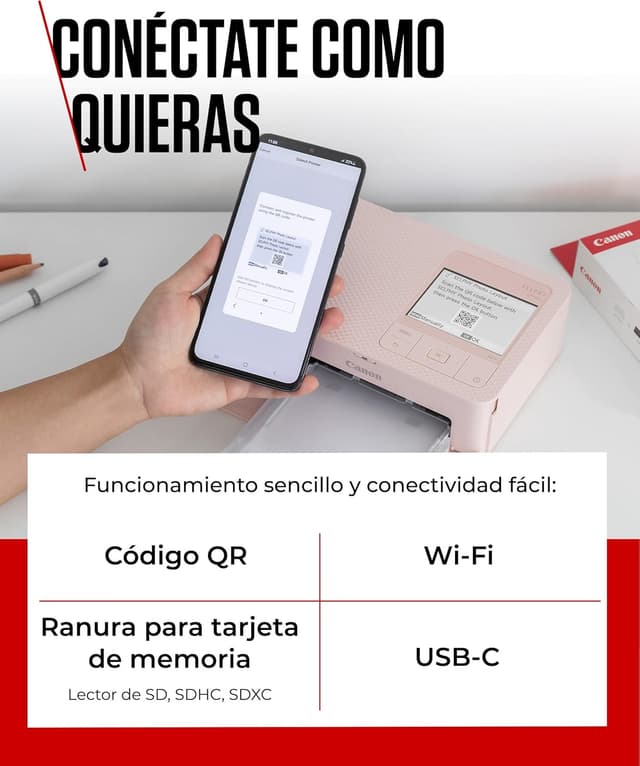 Thumbnail 6 de Canon SELPHY CP1500 impresora fotográfica 54 hojas