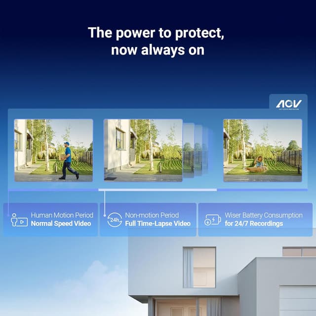 Thumbnail 4 de EZVIZ 2-Pack 2K Battery Security Camera 4MP