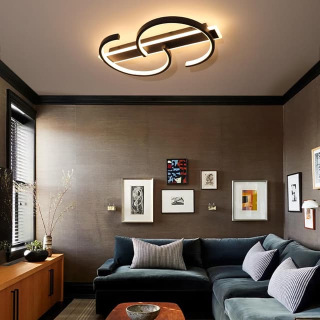 Thumbnail 6 de LUOLONG LED Deckenleuchte 60 cm, dimmbar 🛋