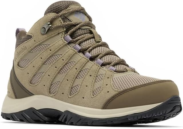 Detalle de Columbia Redmond III Mid Waterproof pour femme : chaussures de randonnée imperméables