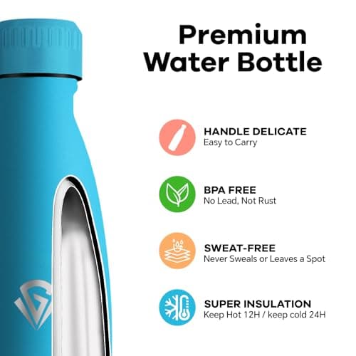 Detalle 2 de Grsta Botella Térmica 500 ml mantiene 24H frío