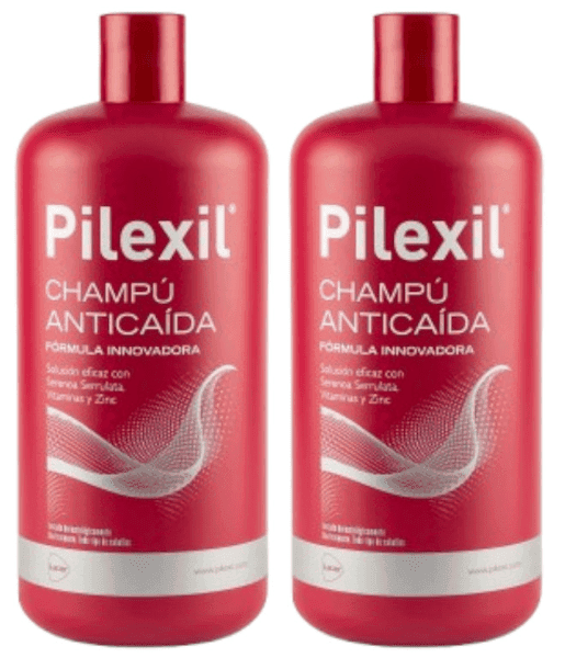 Detalle de Pilexil Champú Anticaída 2x900 ml 💇