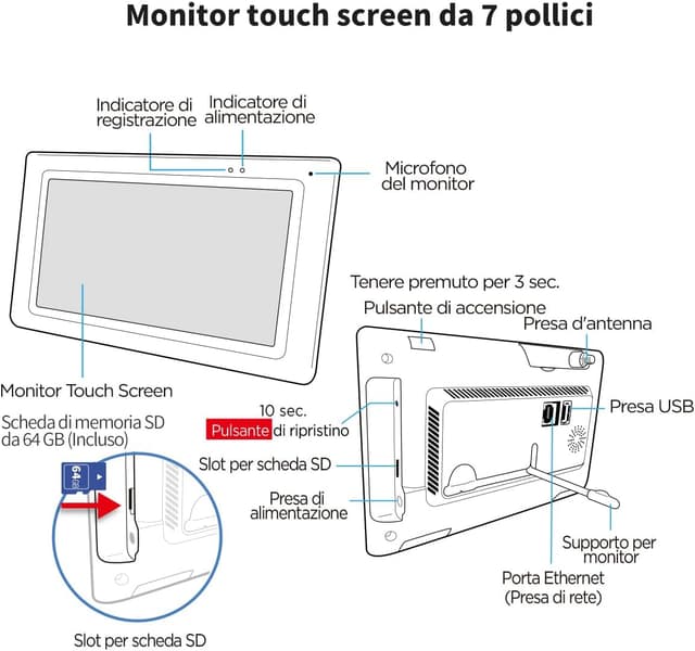 Thumbnail 6 de SecuFirst Kit videosorveglianza esterno 64 GB
