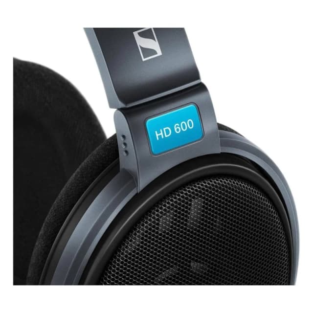 Detalle 1 de Sennheiser HD600 Auriculares DJ negros