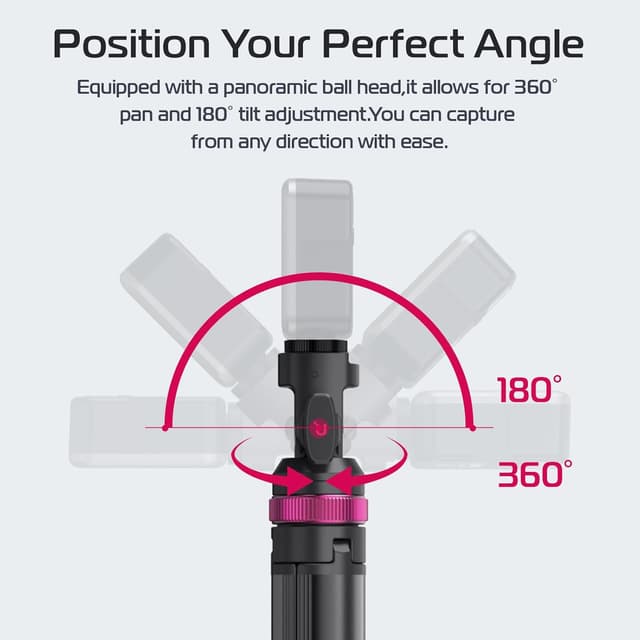 Thumbnail 4 de ULANZI MT-89 Ausziehbares Stativ 208 cm