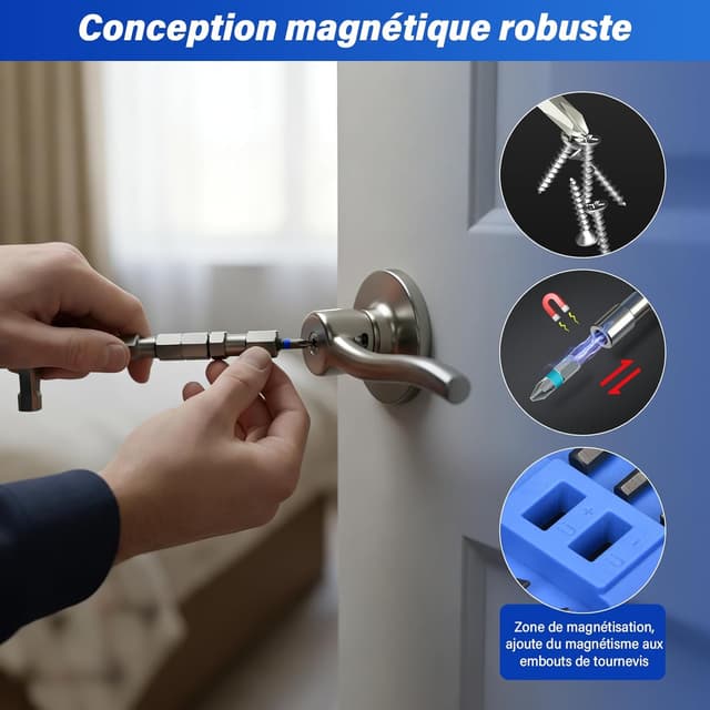 Thumbnail 4 de Koeutoze 42 en 1 Tournevis à Cliquet