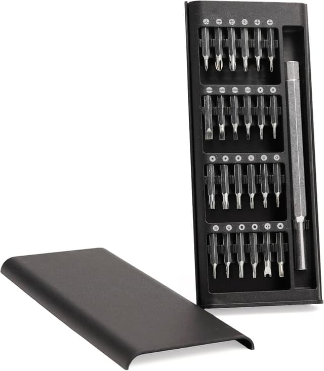 Detalle de Set Cacciaviti di Precisione 24 in 1 con punte magnetiche per riparazioni elettronica e smartphone