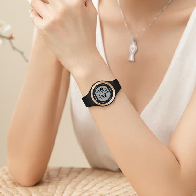 Thumbnail 6 de GOLDEN HOUR Digital Uhr Damen 5 ATM