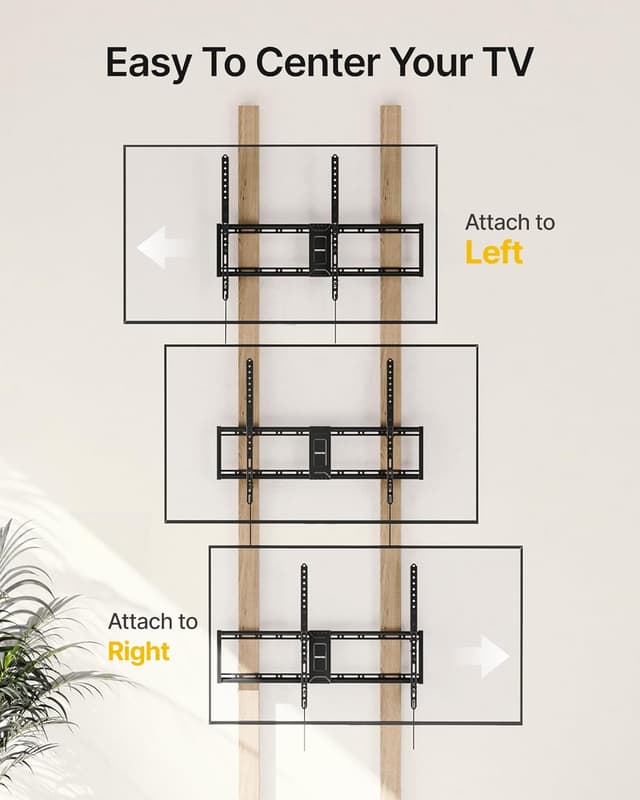 Thumbnail 5 de monTEK Heavy Duty Tilt TV Wall Mount 200 lbs