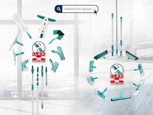 Thumbnail 7 de Leifheit Clean Twist Disc Mop Ergo 2.0 (Click System) set de fregona rotatoria con palo telescópico