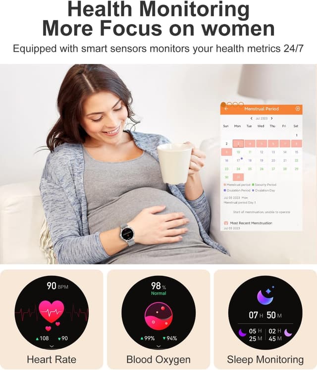 Detalle de Fitoncloud Diamonds 1.3-inch smartwatch