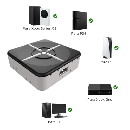 Detalle 2 de Mcbazel XIM Matrix Adaptador multientrada para teclado y ratón (PS5, Xbox Series X/S, Xbox One, PS4 y PC)