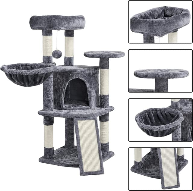 Thumbnail 4 de Yaheetech Árbol Rascador 106 cm para Gatos Grandes