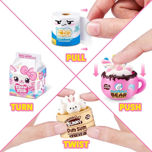 Detalle de Mini Brands Kawaii Capsule Serie 2 – mini collezionabili a sorpresa con tema giapponese