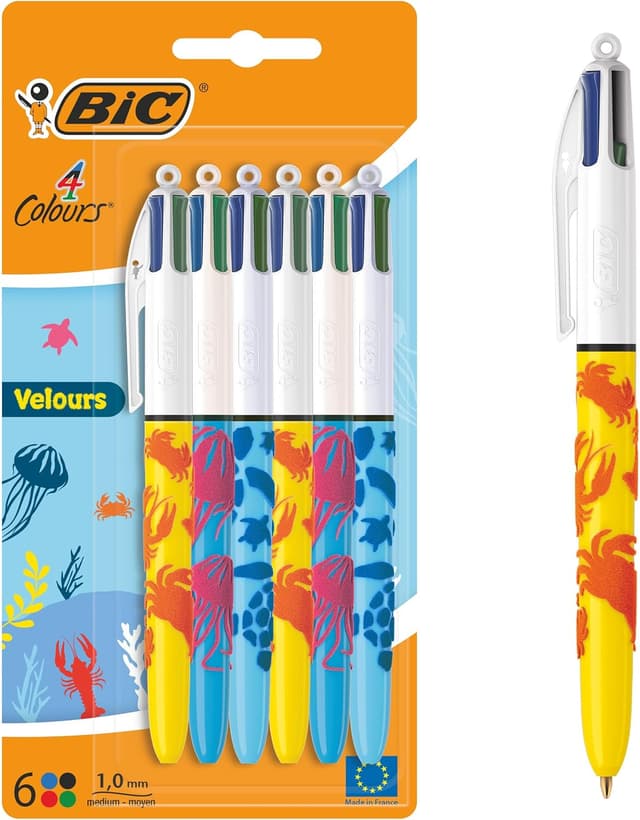 Detalle de BIC Penne Velours 4 Colours 1,00 mm