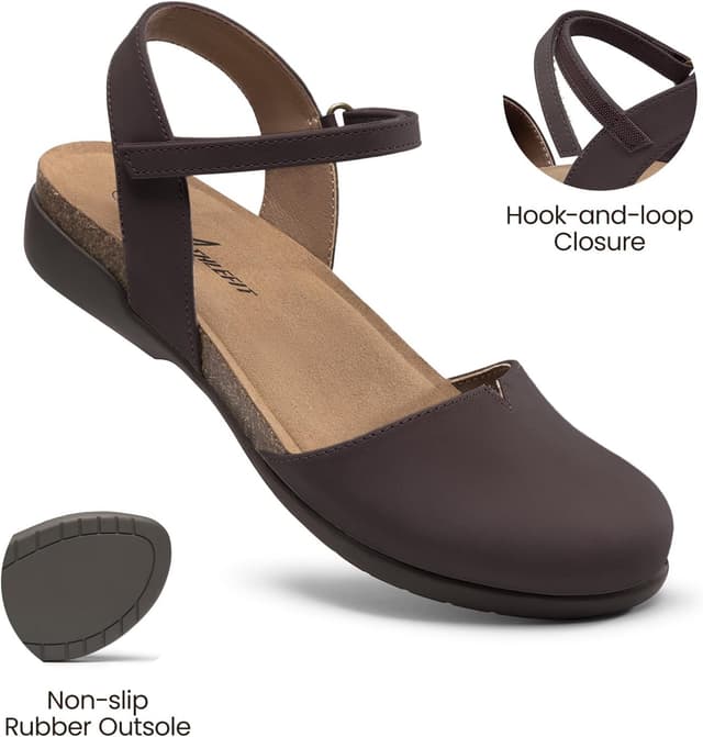 Thumbnail 4 de Athlefit Women's Closed Toe Sandals