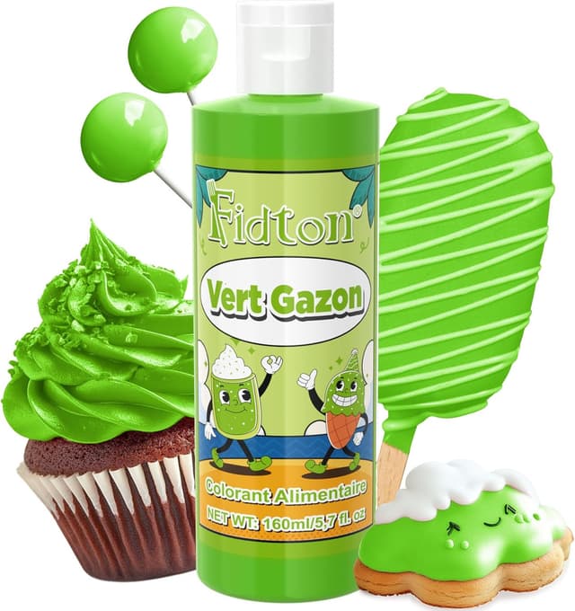 Imagen de Fidton Colorants Alimentaires 160 ml Vert Gazon en OfertitasTOP