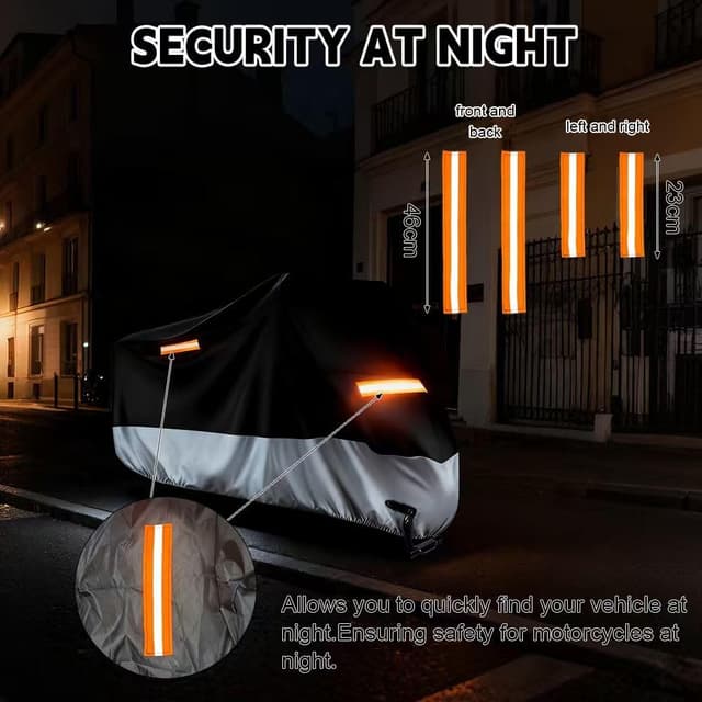 Thumbnail 4 de Motorbike Cover 96.5 in Universal Waterproof