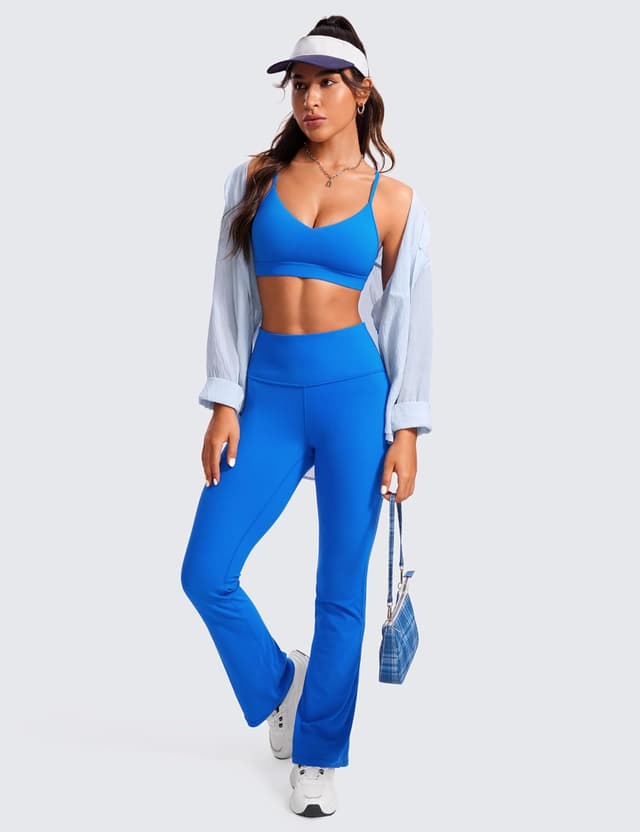 Detalle de CRZ YOGA Butterluxe V collo reggiseno sport con imbottiture rimovibili