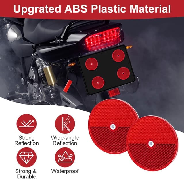 Detalle 2 de AYBUY catadioptre rond E4 Ø80 mm