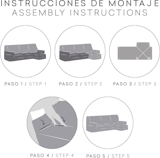 Thumbnail 4 de Eysa Luz funda Chaise Longue Mini