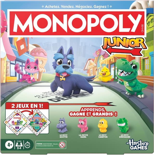Detalle de Monopoly Junior édition 2026 Jeu de Plateau