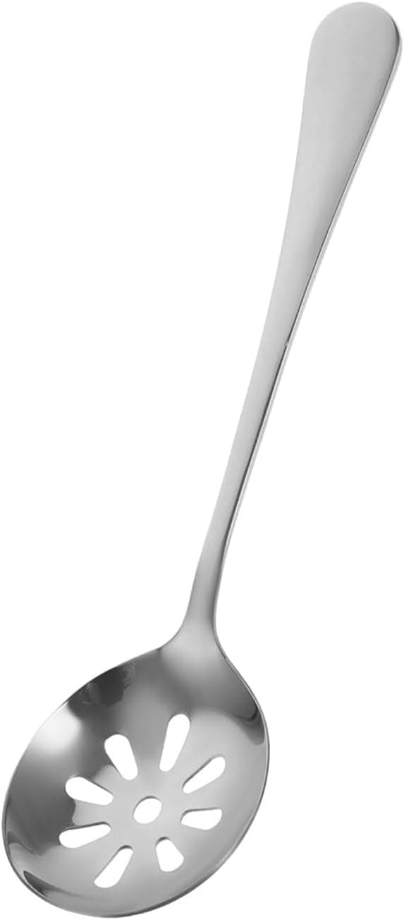 Detalle de MAGICLULU Servierlöffel mit Löchern – kleiner Schlitzlöffel zum Abseihen von Nudeln und Gemüse