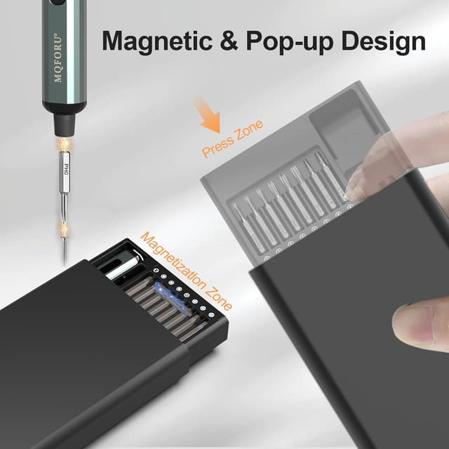 Thumbnail 1 de MQFORU Mini Elektro Schraubendreher 72 in 1