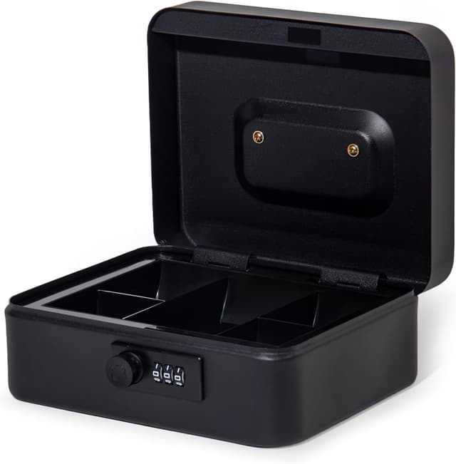 Detalle de GREELUE Geldkassette 20×16×8,5 cm 🔒