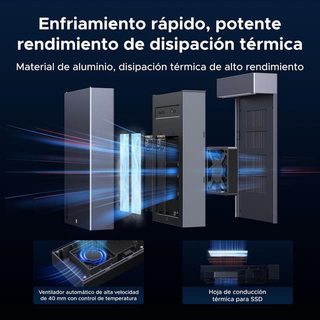 Thumbnail 3 de UGREEN Base para Disco Duro 40Gbps USB4