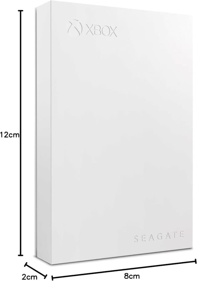 Detalle 2 de Seagate Game Drive Xbox 5TB (STKX5000100) – tragbare externe 2,5-Zoll-Festplatte für Xbox, USB 3.0, weiß