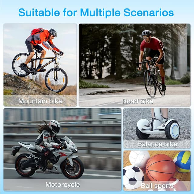 Thumbnail 5 de Mini Electric Bike Pump 120 PSI portable pump