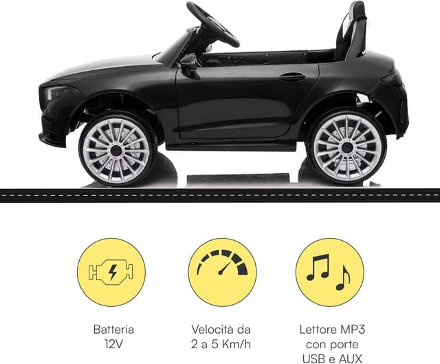 Thumbnail 2 de Baroni Toys Macchina Elettrica Mercedes AMG 12V