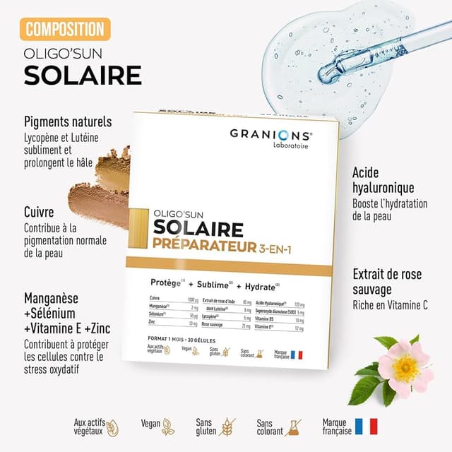 Thumbnail 3 de GRANIONS Bronzage 2-en-1, 30 gélules