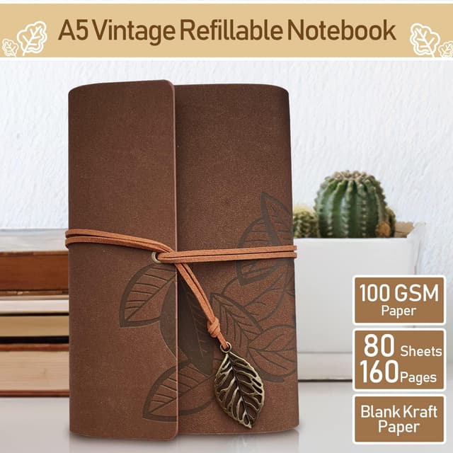 Thumbnail 1 de Joy & Inspiration Diario in PU pelle A5 160 pagine