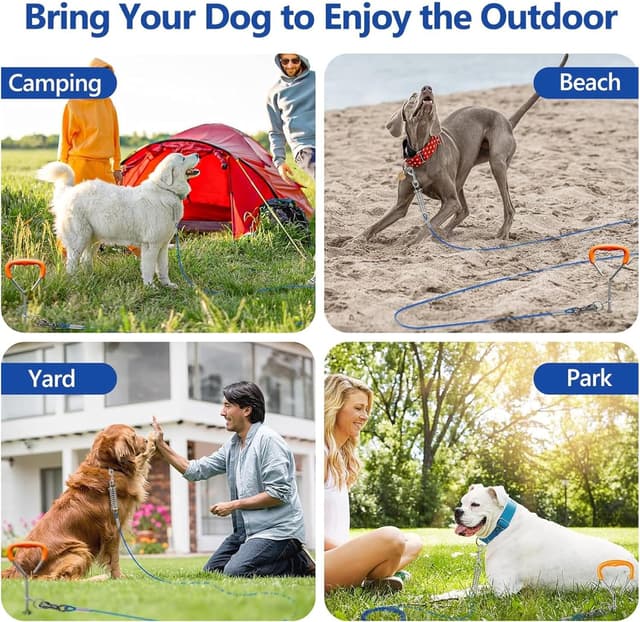 Detalle 2 de Chuiendi Dog tie out cable 3M