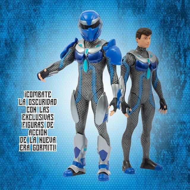 Detalle de Gormiti Carter 27 cm con armadura desmontable