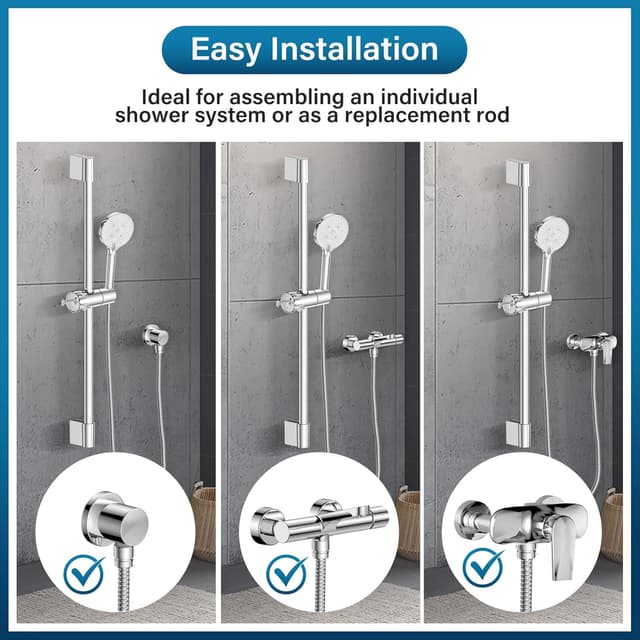 Thumbnail 2 de SREWOHS Soffione doccia risparmio energetico 67 cm