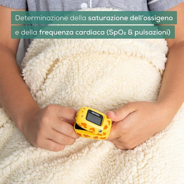 Detalle 2 de Beurer PO 13 Kids Pulsossimetro bambini