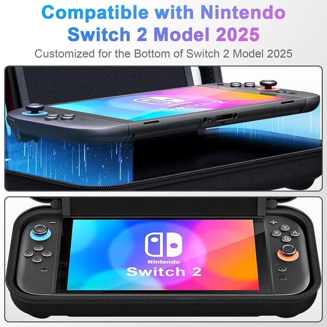 Detalle 2 de daydayup Switch 2 Carry Case 24-slot for Switch 2