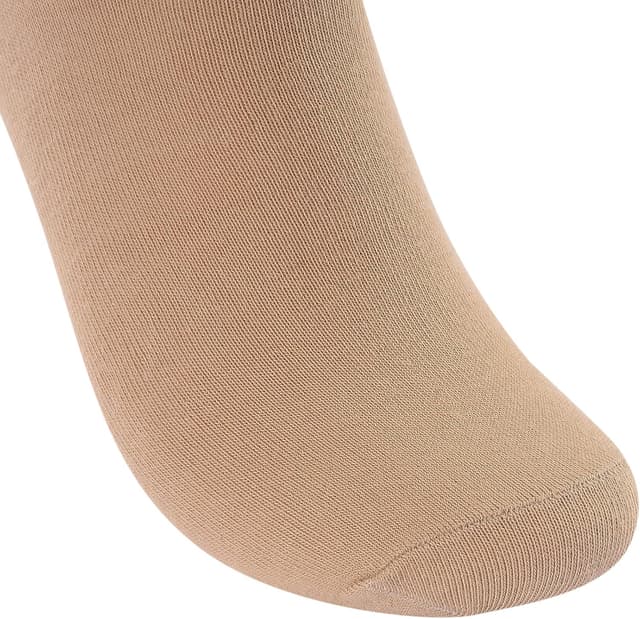 Detalle de Laulax 4 Pairs Finest Combed Cotton Seamless Toe Dress Socks Gift Set