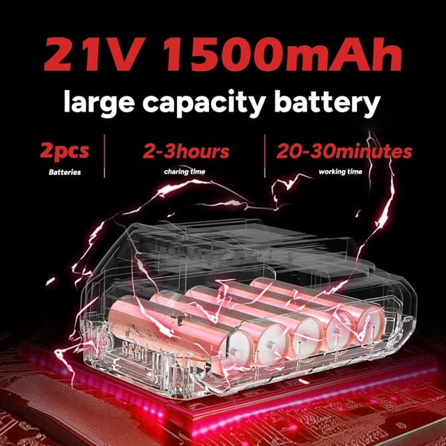 Thumbnail 2 de Cortadora de césped eléctrica inalámbrica Bosch con 2 baterías ⚡