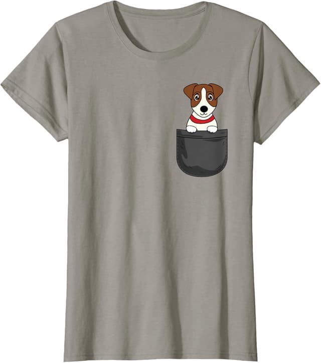 Thumbnail 4 de Jack Russell in tasca Maglietta cane