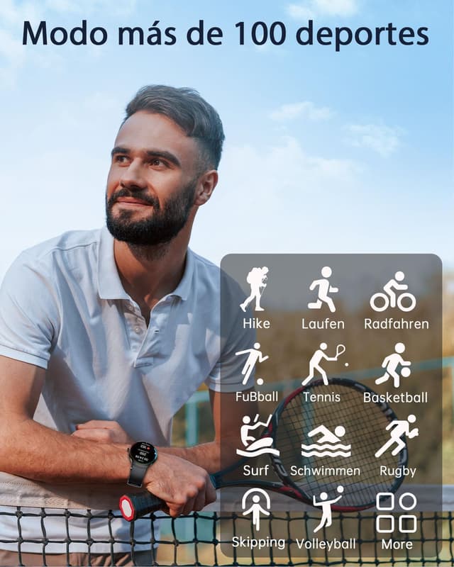 Thumbnail 4 de OUKITEL Reloj Inteligente 1,43" AMOLED