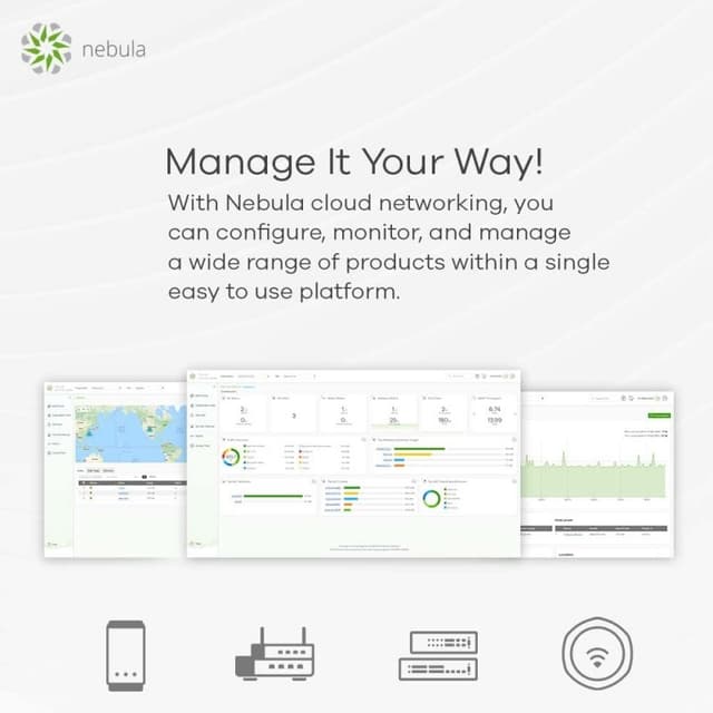 Detalle de Zyxel NWA50AX WiFi 6 AX1800 PoE